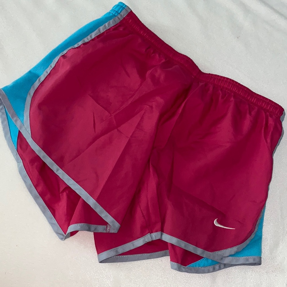 Pink Nike shorts